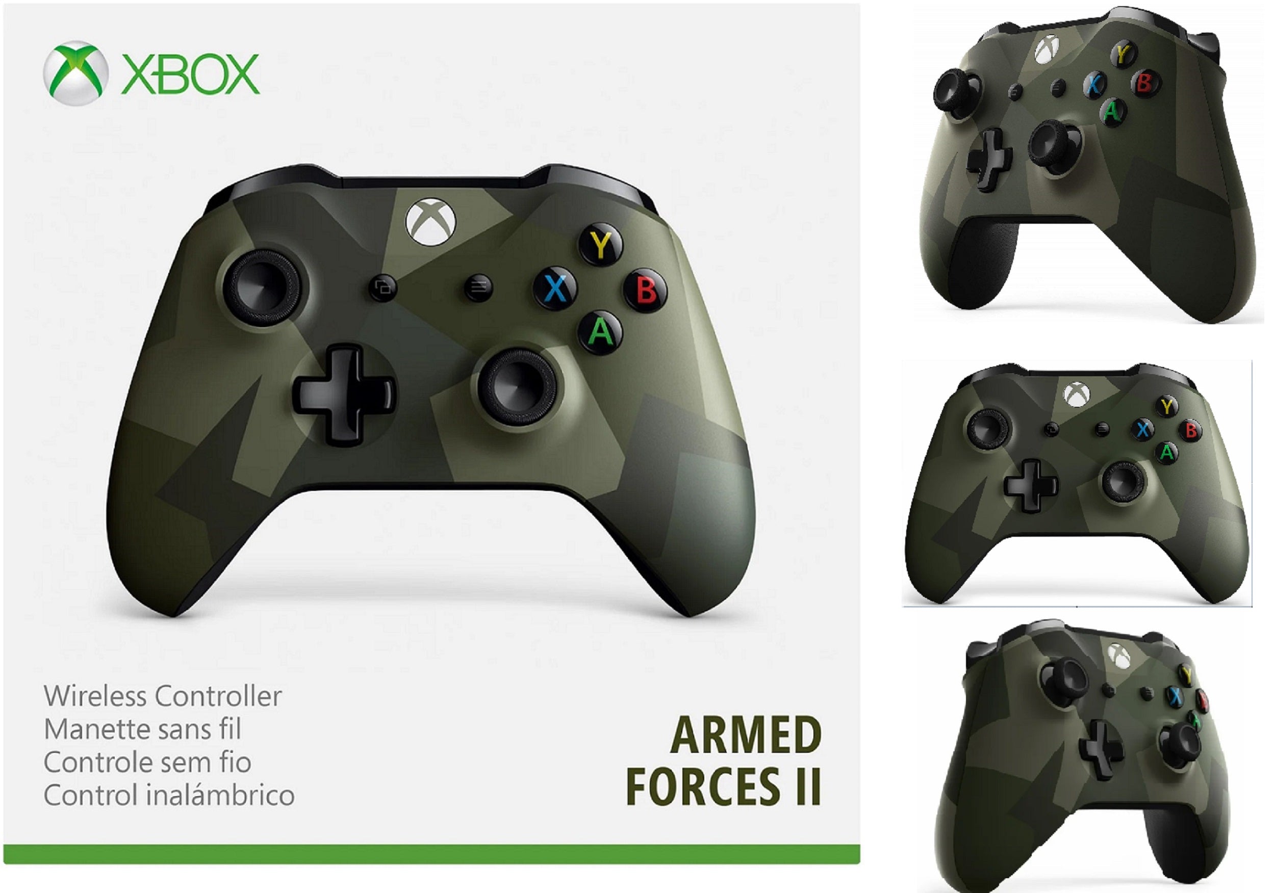 Microsoft Xbox One Vezeték Nélküli Controller - Armed Forces II Special Edition P674565 Microsoft Xbox One Vezeték Nélküli Controller - Armed Forces II Special Edition P674565