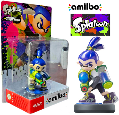 Inkling Boy Amiibo (Splatoon Series)