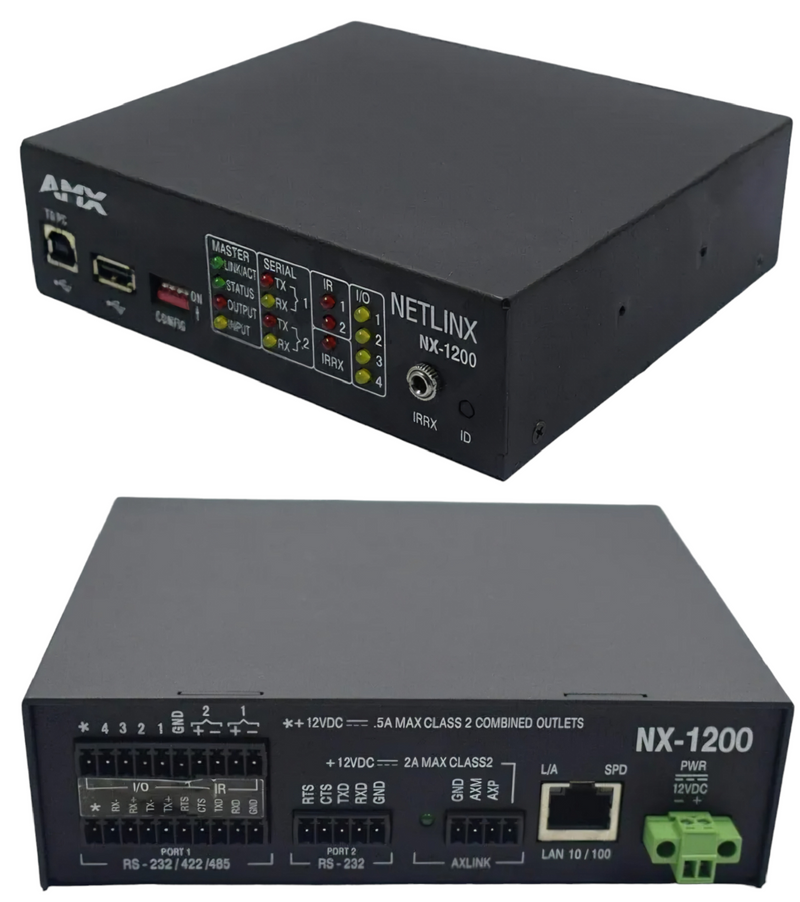 AMX NX-1200 FG2106-01 2nd Gen NetLinx Integrated Controller Network Management (IMI- 1125040683385)