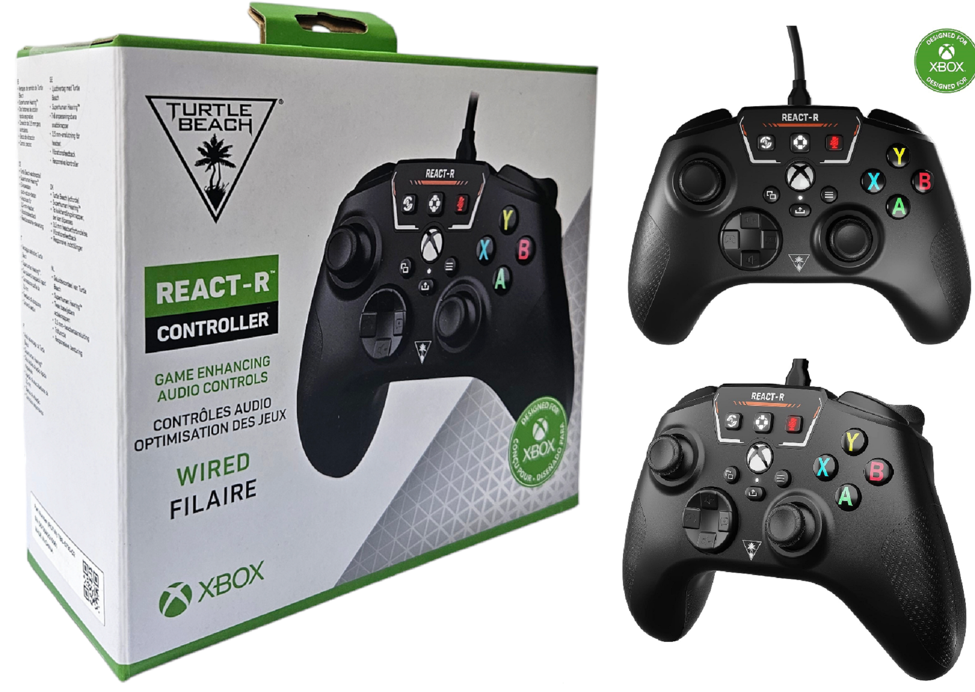 Turtle Beach REACT-R Wired Game Controller – Officially Licensed for X ...