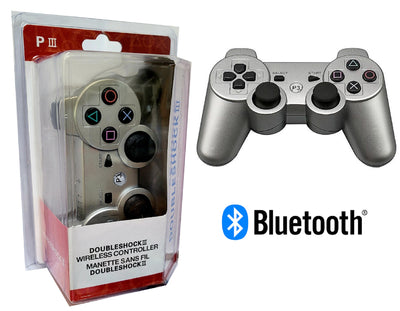 PS3 Wireless Controller for Sony Playstation 3, Double Shock 3, Bluetooth (Generic) ""Various Colors""