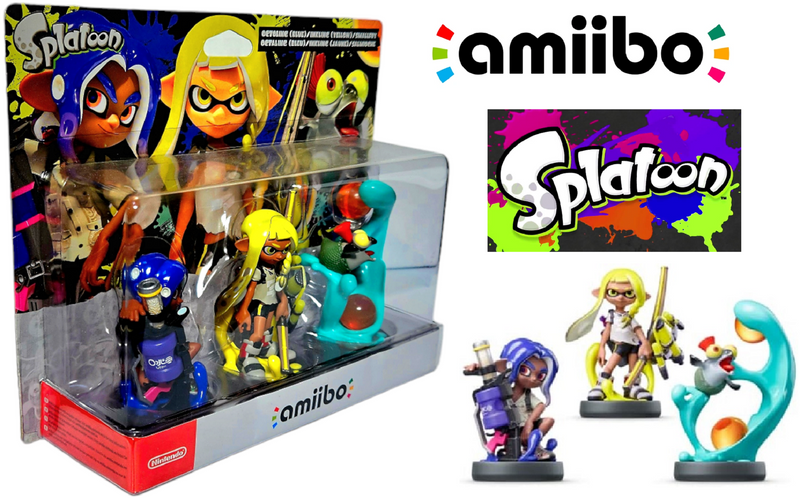 Triple Pack - Inkling, Octoling, and Smallfry (Splatoon 3 Series ...