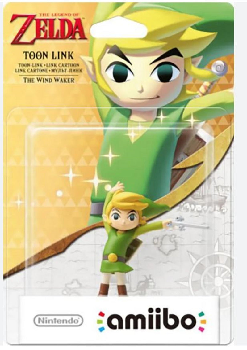 Nintendo Amiibo The Legend Of Zelda Toon Link (The Wind Waker)