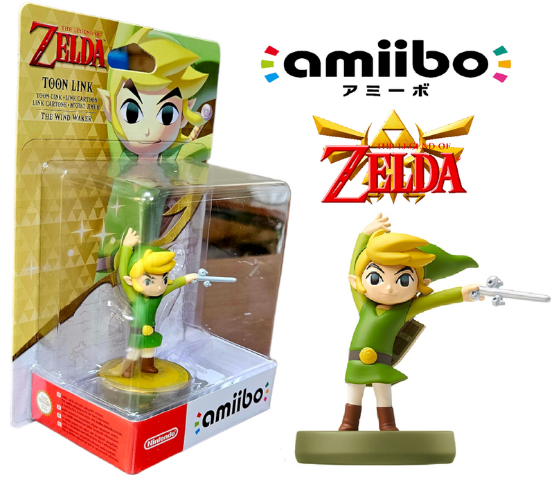 Nintendo Amiibo The Legend Of Zelda Toon Link (The Wind Waker)