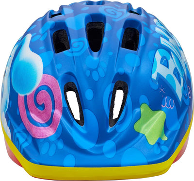 Nickelodeon Kids Paw Patrol and Blue's Clues & You Bike Toddler Helmet, Girls and Boys, Easy Adjust Dial Fit, Multi-Sport Helmet Blue / Red