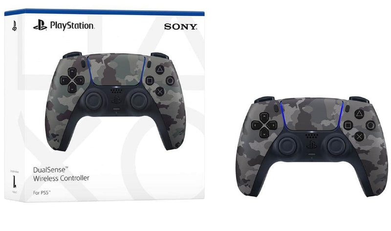 PlayStation DualSense Wireless Controller – Gray Camouflage-Playstation 5