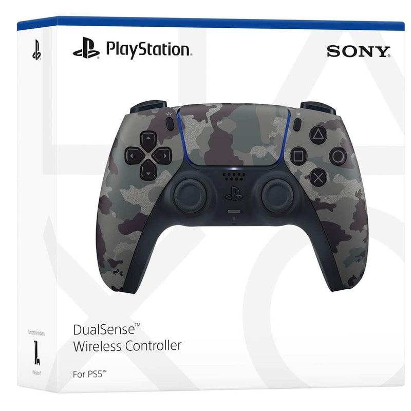 PlayStation DualSense Wireless Controller – Gray Camouflage-Playstation 5