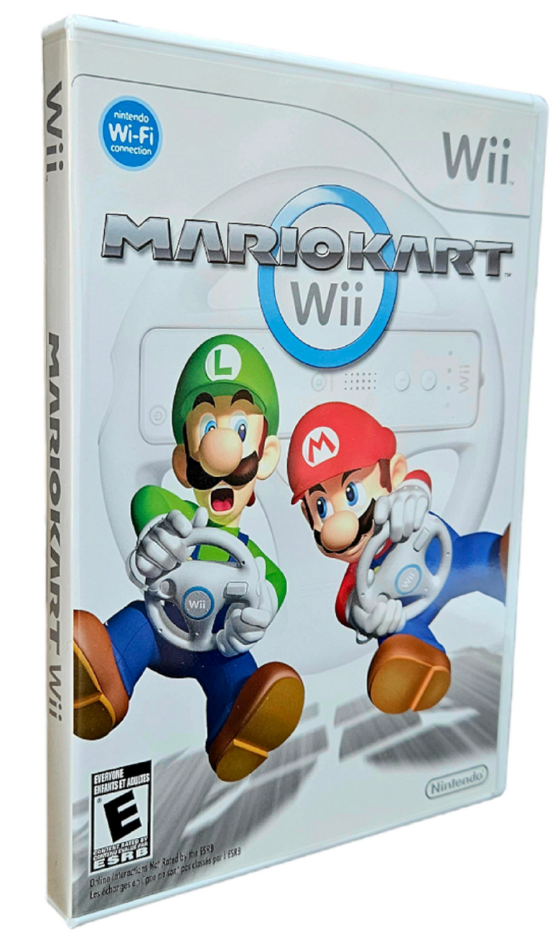 Wii Mario Kart (by Nintendo) ESRB Rating: Everyone | by Nintendo