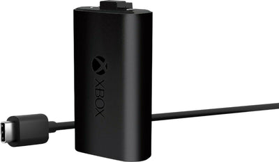 Official Microsoft Xbox One Play & Charge Kit – Rechargeable Battery + USB-C Charging Cable