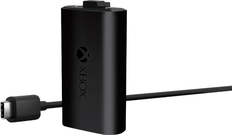 Official Microsoft Xbox One Play & Charge Kit – Rechargeable Battery + USB-C Charging Cable
