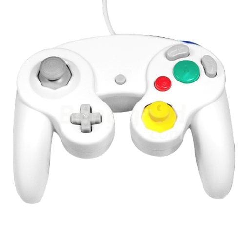 Classic Pro Gamepad Joypad Controller For Nintendo Wii Gamecube GC Remote White