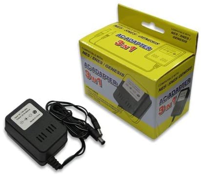New SNES / NES / Genesis 3-In-1 Universal AC Adapter Modern Design Popular Practical by Hyperkin