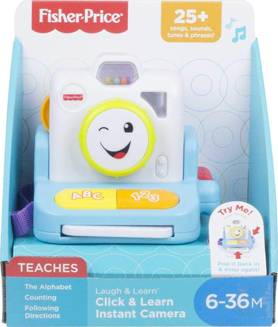 Fisher-Price Laugh & Learn Click &amp; Learn Instant Camera