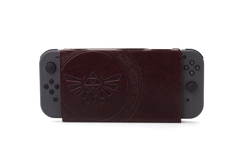 PowerA Hybrid Cover - Zelda Hylian Crest Leatherette - Nintendo Switch