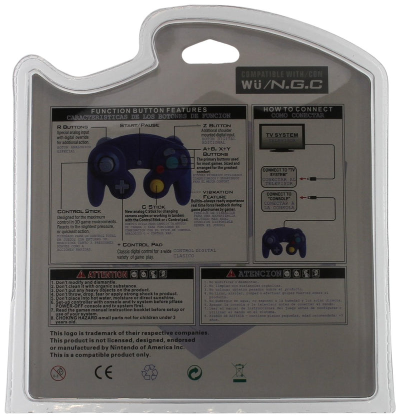 Gen Two GameCube/Wii Compatible Controllers, White