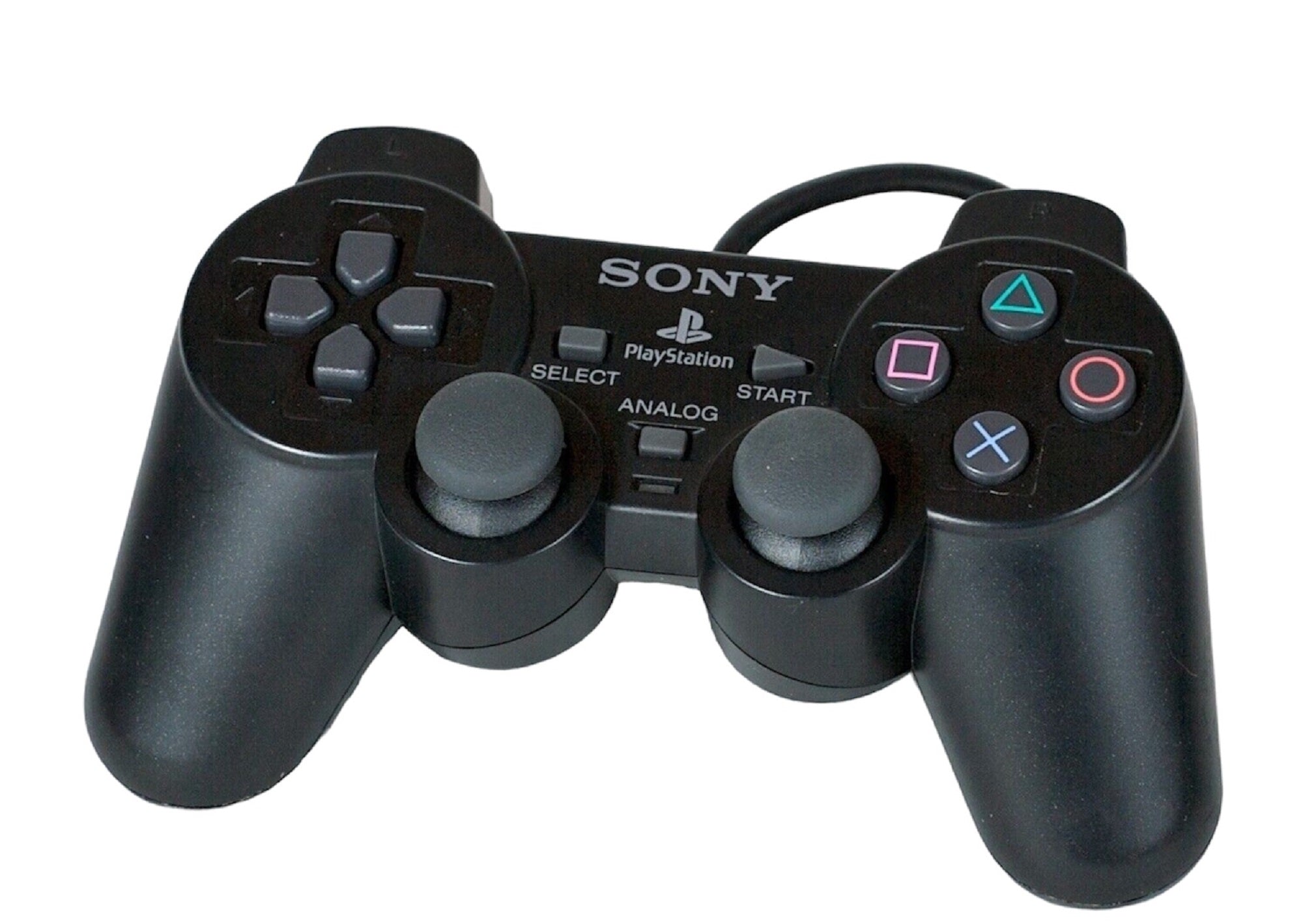 Sony PlayStation 2 Dualshock Controller Black (Refurbished ...