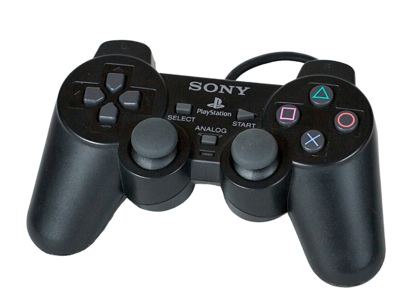Sony PlayStation 2 Dualshock Controller Black (Refurbished)