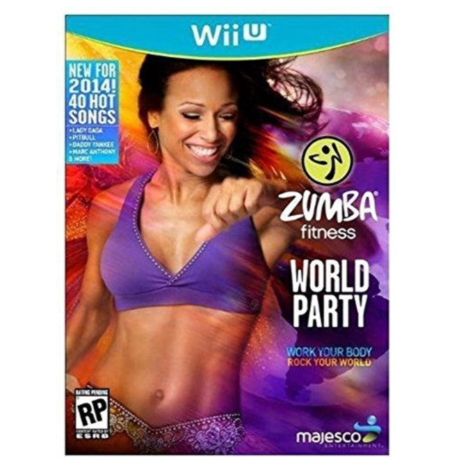 Majesco Zumba Fitness World Party (Game ONLY) - Nintendo Wii U