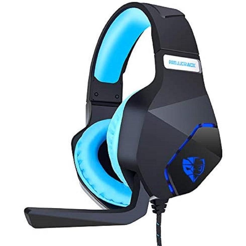 PS4 Playstation 4, Xbox One, PC Gaming Headset Headphone with 3.5mm Plug and Microphone, Stereo Surround Wired  With LED Lights