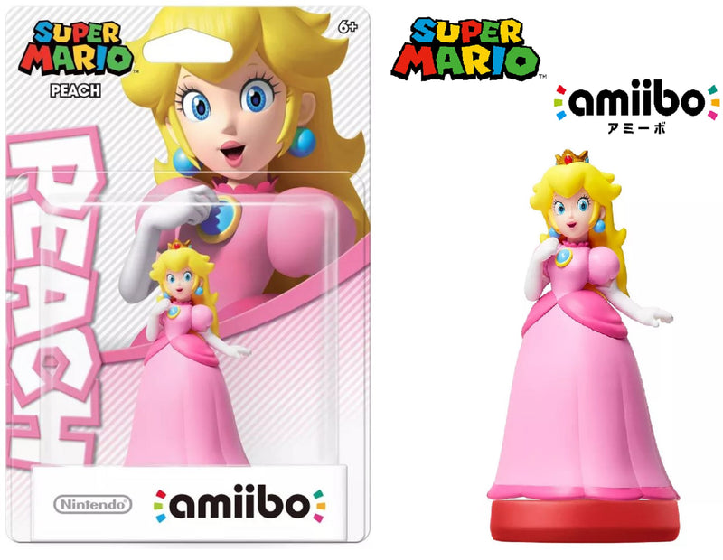 Princess Peach Amiibo Nintendo Super Mario