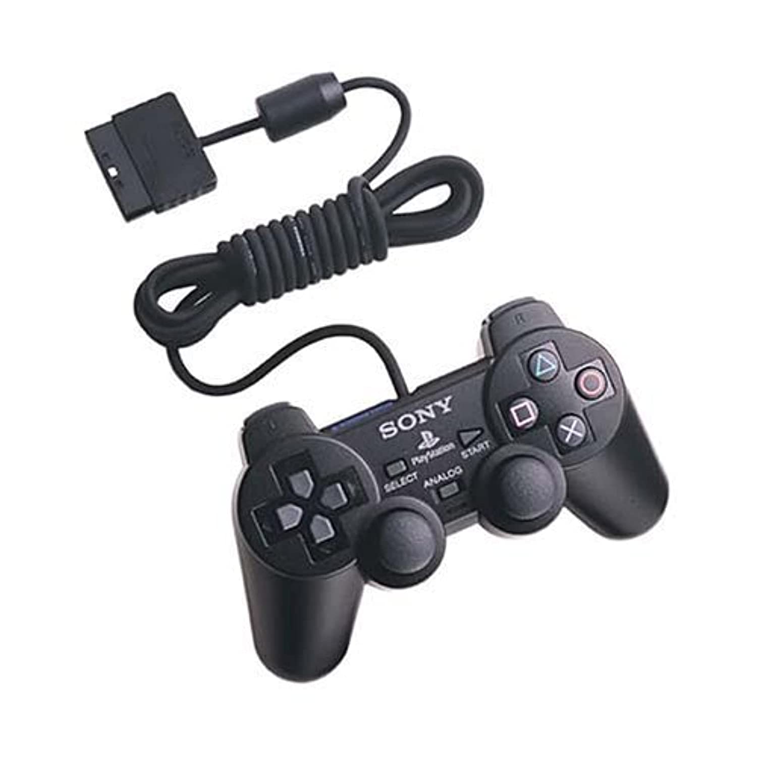 Playstation 2 Dual shock controller Black (Refurbished) – MaxYourPlay.com