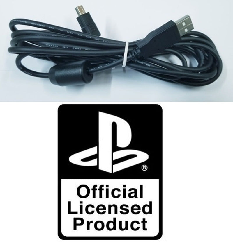 OFFICIAL USB CHARGER CHARGING CABLE CORD FOR DUALSHOCK PLAYSTATION 3 CONTROLLER